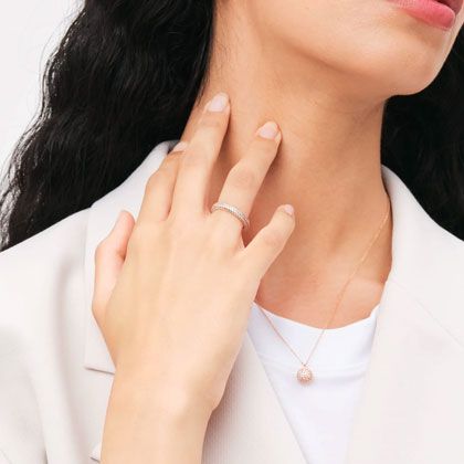 نیم ست نقره زنانه