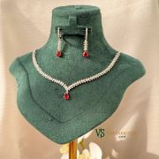 تصویر  سرویس نقره زنانه یاقوت  کد SRJR101 