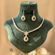 تصویر  سرویس نقره زنانه زمرد کد SRJR102