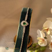 تصویر  سرویس نقره زنانه زمرد کد SRJR102