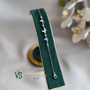 تصویر  دستبند نقره اسپرت کدBBV104