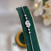تصویر  دستبند نقره اسپرت کدBBV106