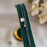 تصویر  دستبند نقره اسپرت کدBBV108