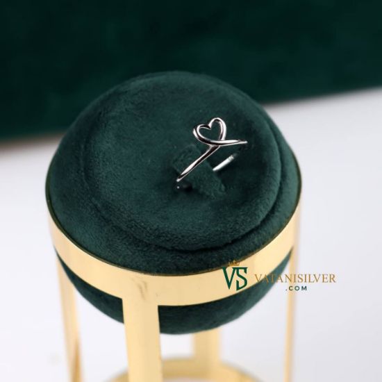 تصویر  انگشتر نقره زنانه مینیمال کد RFMM103