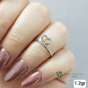 تصویر  انگشتر نقره زنانه مینیمال کد RFMM103