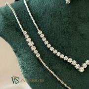 تصویر  سرویس نقره زنانه فلاور کد SRJ107