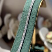 تصویر  دستبند تنیسی نقره کد BBV111