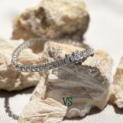 تصویر  دستبند تنیسی نقره کد BBV111