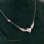 تصویر  گردنبند نقره زنانه کد NZM104