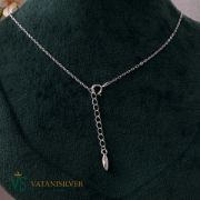 تصویر  گردنبند نقره زنانه کد NZM104