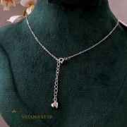 تصویر  گردنبند نقره زنانه کد NZM105
